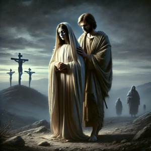 Jesus Entrega Maria a João